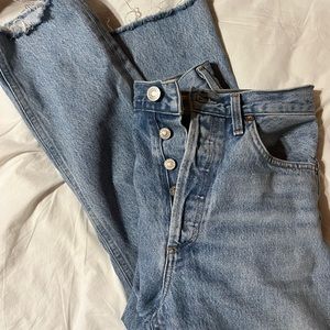 AGOLDE Riley Crop Jeans